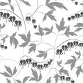 Seamless floral pattern background flowers ornament wallpaper te