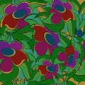 Seamless floral pattern