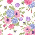 Seamless floral pattern.