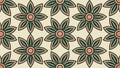 Seamless floral pattern design with vintage flower Royalty Free Stock Photo