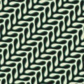 Seamless floral pattern with freeform wavy lines. Striped texture. Diagonal stripes in green, black on a white background. Royalty Free Stock Photo