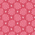 Seamless floral pattern. Hand Drawing Royalty Free Stock Photo