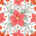 Seamless floral pattern