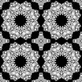 Seamless floral pattern. Oriental ornament. Element for design. Royalty Free Stock Photo