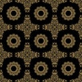 Seamless floral pattern. Oriental ornament. Element for design. Royalty Free Stock Photo