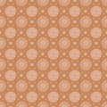 Seamless floral pattern ornament background abstract vintage texture Royalty Free Stock Photo
