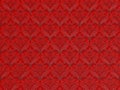 Seamless floral pattern on a red background Royalty Free Stock Photo