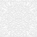 Seamless floral pattern in traditional style