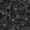 Seamless floral pattern.