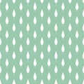 Seamless floral pattern. White leaves texture on sage green background Royalty Free Stock Photo