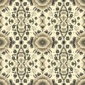 Seamless floral tapestry pattern in the style of Chinese Royalty Free Stock Photo