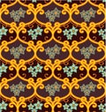 Seamless Floral Tile