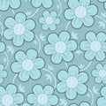 Seamless Floral Wallpaper Pattern