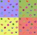 Seamless flower pattern