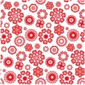 Seamless flower pattern