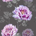 Seamless flower pattern for textil or wallpaper Royalty Free Stock Photo