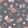 Seamless flower pattern