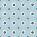 Seamless flower pattern.