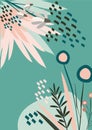 SEAMLESS flower PATTERNS Royalty Free Stock Photo