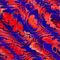 Seamless fractal marble vibrant ornate jpg pattern