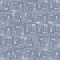 Seamless french blue white farmhouse style gingham texture. Woven linen check cloth pattern background. Tartan plaid