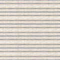 Seamless french blue yellow farmhouse style stripes texture. Woven linen cloth pattern background. Line striped closeup