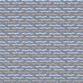 Seamless French country kitchen stripe fabric pattern print. Blue yellow white horizontal striped background. Batik dye Royalty Free Stock Photo