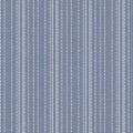 Seamless French country kitchen stripe fabric pattern print. Blue yellow white vertical striped background. Batik dye Royalty Free Stock Photo