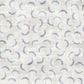 Seamless french farmhouse grunge feather damask pattern. Provence blue white linen woven texture. Shabby chic style old Royalty Free Stock Photo