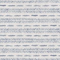 Seamless french farmhouse woven linen chevron texture. Ecru flax blue hemp fiber. Natural pattern background. Organic Royalty Free Stock Photo