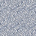 Seamless french farmhouse woven linen stripe texture. Ecru flax blue hemp fiber. Natural pattern background. Organic