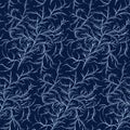 Seamless frost pattern.