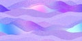Seamless frosted stained glass effect 80s holographic purple aesthetic rolling hills landscape background texture