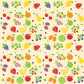 Seamless fruit texture