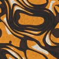 Seamless funky grungy pattern motif for print