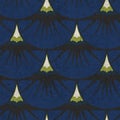 Seamless funky grungy pattern motif for print