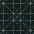 Seamless futuristic geometric cyberpunk pattern.