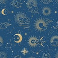 Seamless galaxy pattern