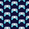 Seamless Gamepad Pattern Vector