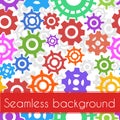 Seamless gears pattern