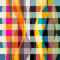 Geometric abstract pattern. Intersection style Royalty Free Stock Photo