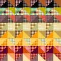 Geometric abstract pattern. Intersection style Royalty Free Stock Photo