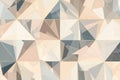 Geometric abstract pattern with pastel tones and sharp angles Royalty Free Stock Photo
