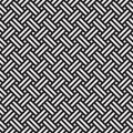 Seamless geometric abstract weave pattern