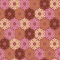 Seamless geometric background. Arabic pattern. Royalty Free Stock Photo