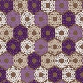 Seamless geometric background. Arabic pattern. Royalty Free Stock Photo