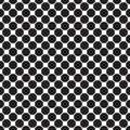 Seamless geometric black and white octagon tile pattern background.