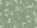 seamless geometric camouflage texture pattern vector. Usable for Jacket Pants Shirt and Shorts. Army textile Royalty Free Stock Photo