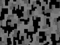 seamless geometric camouflage texture pattern vector. Usable for Jacket Pants Shirt and Shorts. Black army textile Royalty Free Stock Photo