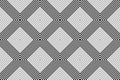 Seamless Geometric Checked Black and White Pattern Royalty Free Stock Photo